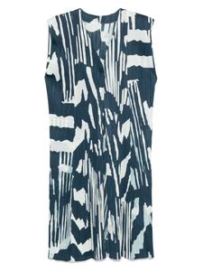 Майка-топ Pleats Please Issey Miyake Refraction, синий