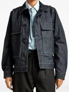 Джинсовая куртка с карманами-клапанами G-Star RAW, синий