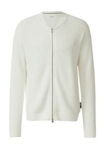 s.Oliver Вязаный кардиган в белом цвете