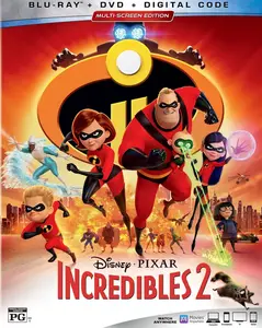 Диск Blu-ray Incredibles 2