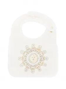 Нагрудник с принтом знаков зодиака Atelier Choux, желтый