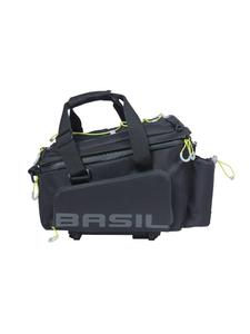 BASIL Велосипедная сумка XL Pro MIK в черно-салатовом цвете