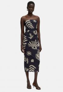 Платье EDITED Day dress, Beige Marine/Beige