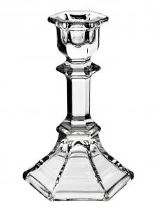 Подсвечник Mondex прозрачный, 8,5/14,5/8,5 см