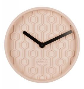 Настенные часы Karlsson Honeycomb, 31x31x31 см, розовый