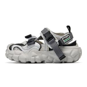 Детские сандалии с низким берцем и дышащей подошвой, устойчивые к ударам BELLE, розовый