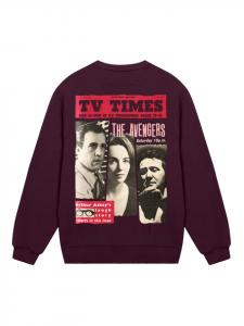 Толстовка F4NT4STIC, бордовый