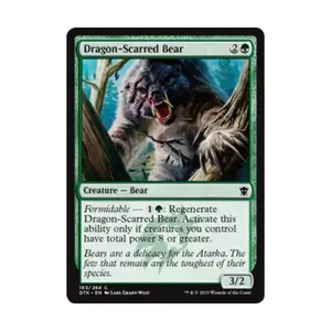 CCG Медведь со шрамами дракона (клавиша C), MTG - Dragons of Tarkir