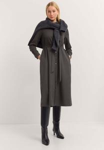 Платье bugatti MIT BINDEGURT UND KNOPFLEISTE, Dunkelgrau/Dark Grey