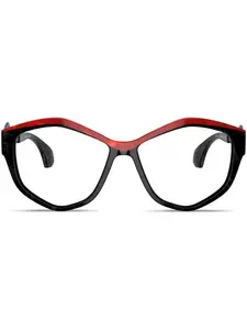 Очки в геометричной оправе Alain Mikli, красный