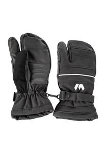 Лыжные перчатки Allegro практичного дизайна с тремя пальцами WHISTLER, черный