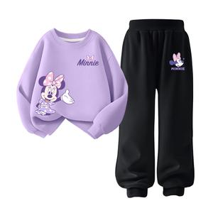 Детский спортивный комплект Casual Sportswear 2 Piece Set Disney, фиолетовый