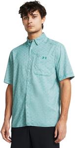 Мужская футболка с коротким рукавом Under Armour Dockside, (012) Mod Gray/Coastal Teal/Coastal Teal