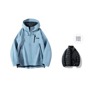 Куртка Unisex Jeep, Ярко-черная с утеплителем из пуха