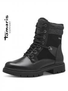 Сапоги Tamaris Damen Winterschuhe warm, черный