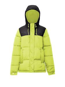 Женская стеганая куртка цвета кислый лайм myMo