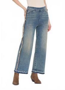 Lysse Женские джинсы Era Wide Leg синего цвета