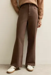 Джинсы adalae с высокой талией, широкими штанинами и расклешенной юбкой New Look, Rust