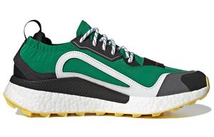 Кроссовки для бега Stella Mccartney X Outdoorboost 2.0 женские с низким верхом, зеленые/темно-серые/черные/белые Adidas