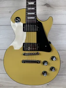 Электрогитара Gibson Les Paul Standard 60s с кленовой верхней декой и корпусом из красного дерева - TV Yellow №0078