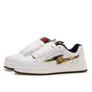 MUKALUO Женские низкие скейтерские кроссовки Mismatched, цвет Mismatched