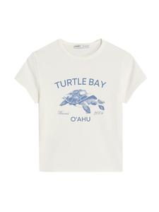 Футболка Bershka, Off white