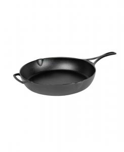 Сковорода Lodge Blacklock 12 дюймов, тройная закалка Lodge Cast Iron, Black