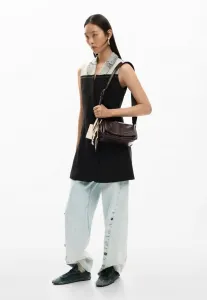 Маленькая блестящая сумочка через плечо Desigual, Brown