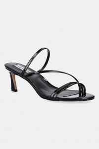 Кожаные шлепанцы Lamora Steve Madden, черный
