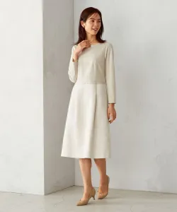 Платье из твида с люрексом Comme Ca Ism, цвет Beige