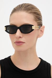 Солнцезащитные очки Versace, черный