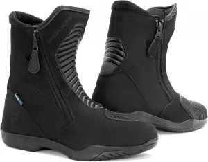 Мотоциклетные ботинки Rebelhorn Rio из искусственной кожи, мембрана Hipora, защита лодыжки, вентиляция, антибактериальные стельки, светоотражающие элементы, Matt Black