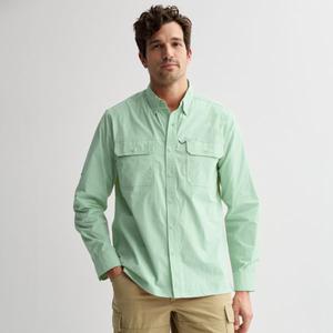 Мужская рубашка с длинным рукавом UPF-50 для активного отдыха Sonoma Goods For Life, цвет faintless green