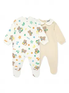 Комплект для новорожденного teddy bear Moschino Kids, белый