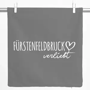 Декоративная наволочка Huuraa Fürstenfeldbruck in love gift 40x40cm Steel Grey Cotton Fürstenfeldbruck Decoration Hellweg Druckerei