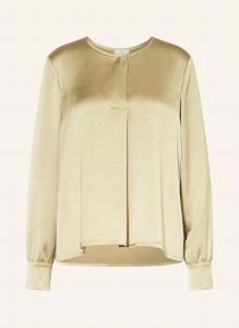 Атласная блузка рубашка Riani, золотой