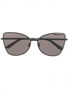 Солнцезащитные очки в оправе 'кошачий глаз' Balenciaga Eyewear, черный
