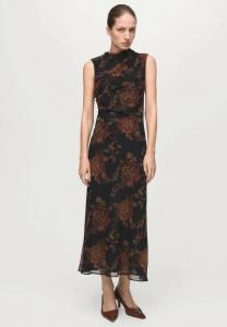 Платье Mango Maxi dress, Black