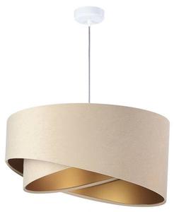 Подвесной светильник BPSKoncept Galaxy Velour Beige Gold, 50x23x93 см цвет beige/gold