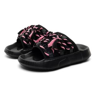 WEISHIBANGWEI Слайдеры мужские черные, цвет Black