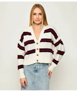 Кардиган Loose fit Tommy Jeans, бежевый