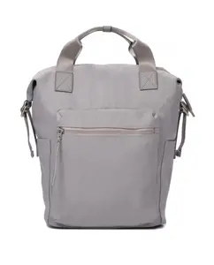 Большой женский рюкзак с передним карманом Kcb, светло-серый