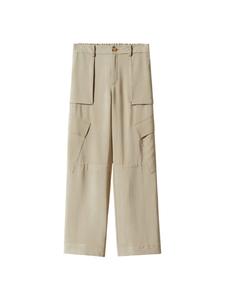 Обычные брюки-карго Mango BROWNIE, камень