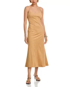 Платье Надиры из искусственной замши Bardot, бежевый