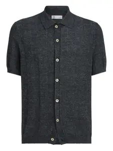 Кардиган с короткими рукавами Brunello Cucinelli, серый