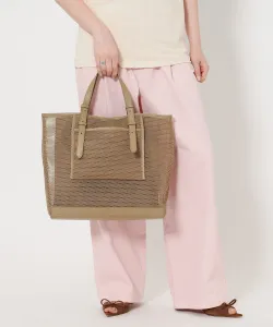 Удобная сетчатая сумка-тоут United Arrows, цвет Beige