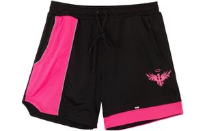 Мужские повседневные шорты Puma, цвет Black-bright pink