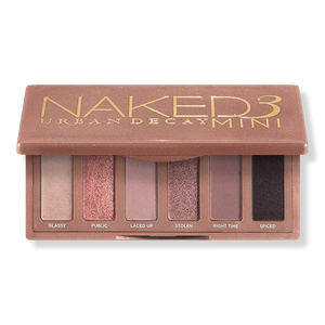 Палетка теней для век Naked3 Soft Pink Urban Decay Cosmetics, 0.11 oz