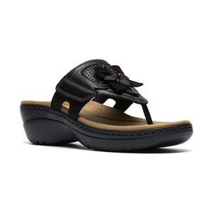 Женские босоножки Merliah2 Kyla на платформе Clarks, Black Leather