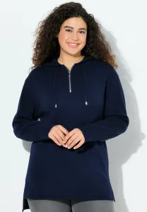 Толстовка с длинным рукавом Ulla Popken, Ink Blue